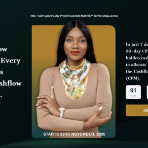 7-day Cashflow Prioritization Matrix™ Challenge